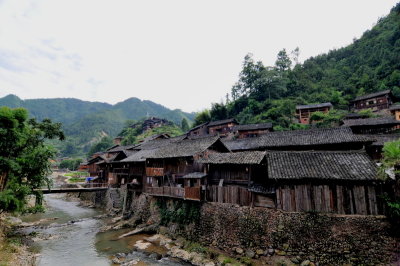 Miao Village. Guizhou,China.