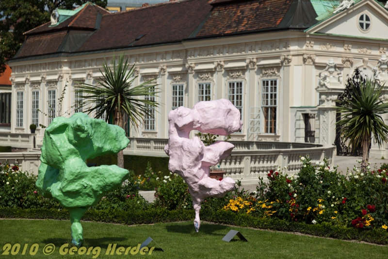 Kammergarten Belvedere - Franz West Skulptur