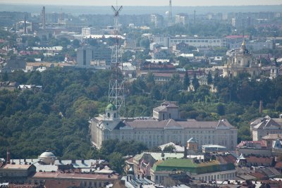 view to St. George cathedral