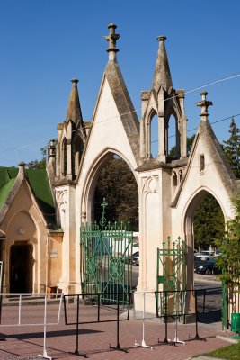 Lycakivske graveyard - entrance