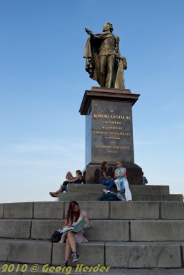 King Gustav III monument