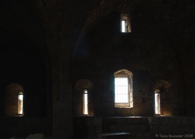 Inside the fort