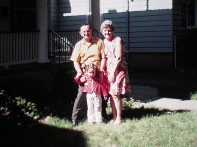 Uncle John, Aunt Lou and Emily