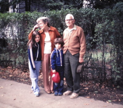 Emily, Grandma, Me and Grandpa