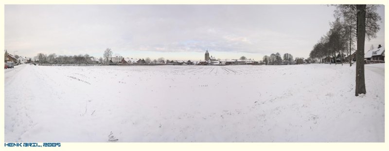 Nieuwstadt's Panorama - winter