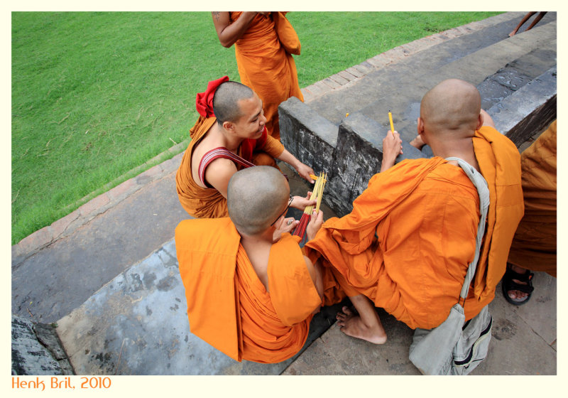 Monks from Thailand