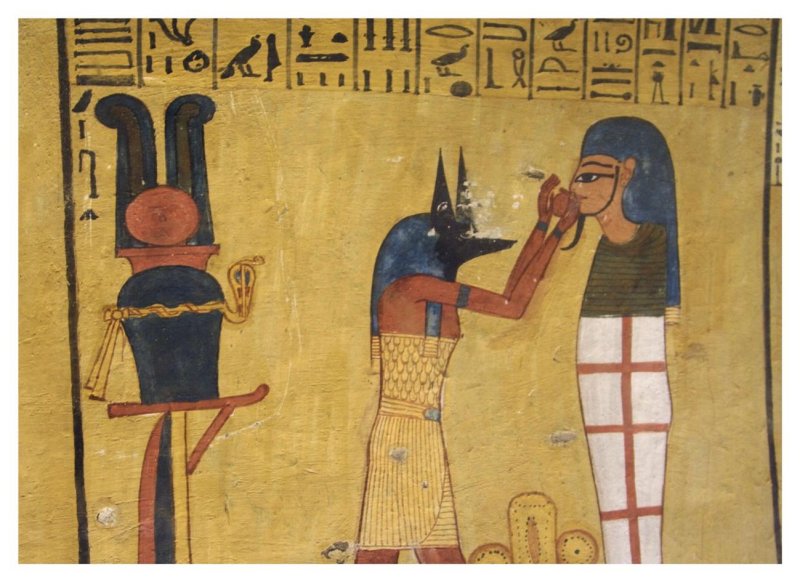 Anubis and Inerkhau's Mummy