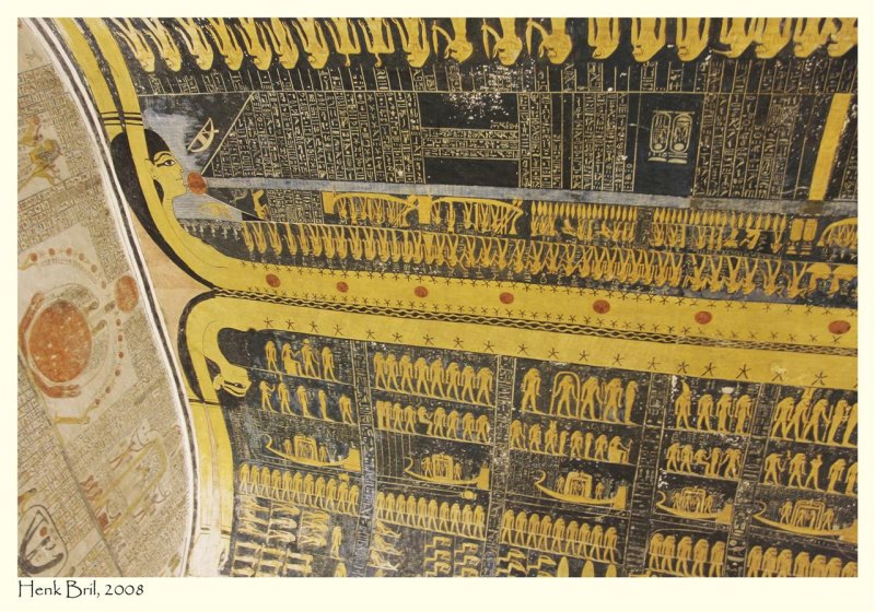Rameses VI - ceiling (KV 9)