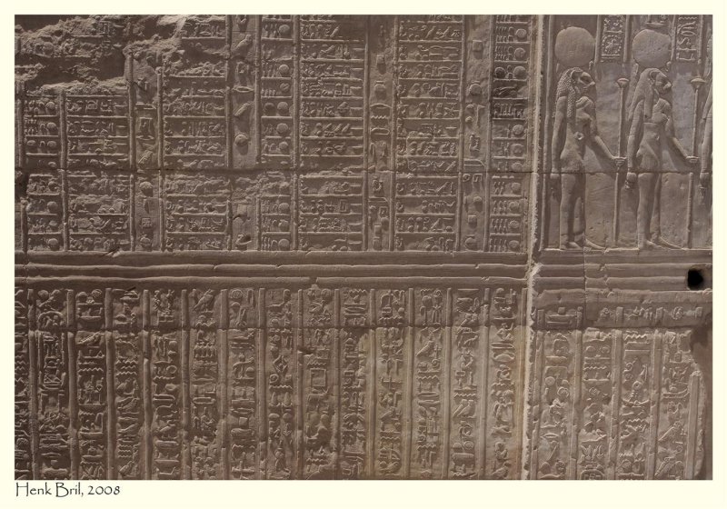 Kom Ombo 12 - the first Calender