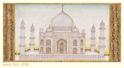 Taj Mahal - 19th (?) Century Printing