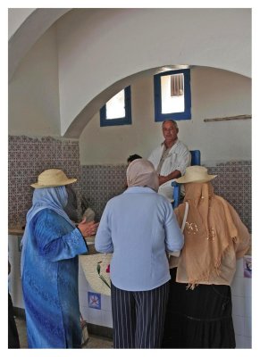 Auctioneer at the Fish Market