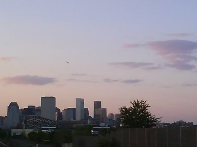 Skyline from the south