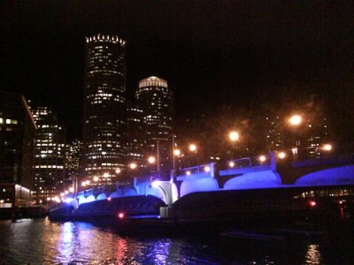 Blue bridge, Boston