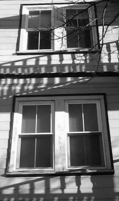 Porch shadows, Somerville