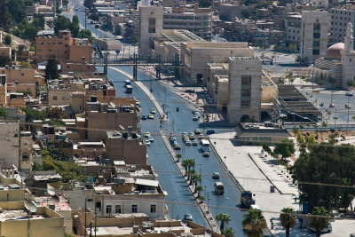 Aðalgatan í Amman