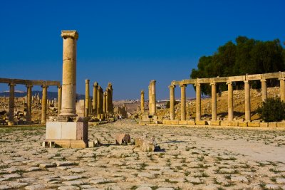 Forum Ovale   Jerash