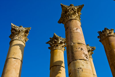 Kórintínskar súlur í Jerash