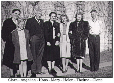 The Hove family sometime in the 1940s.