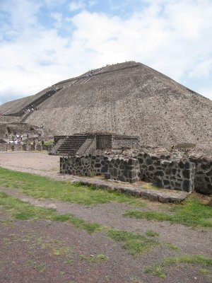 Teotihuacan and yes we did climb it.