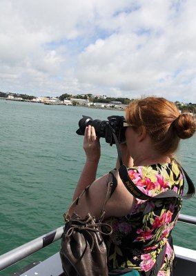 Shooting the Waitemata Harbour