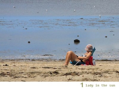 1 lady in the sun