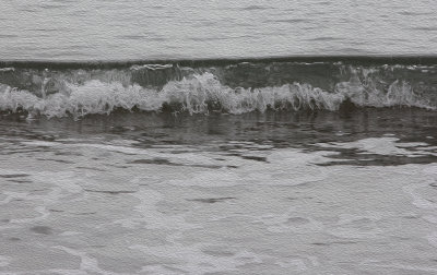 Waves - grey scene