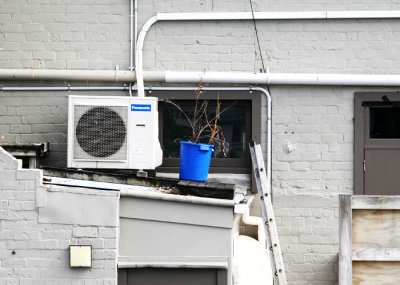 Aircon and Bucket