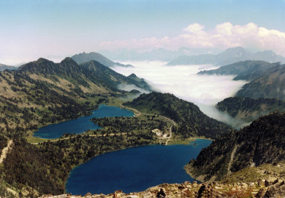 Les lacs glaciaires d'Aumar et Aubert