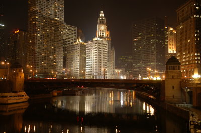 CHICAGO FROM THE RIVER