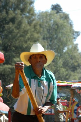 Old man rower