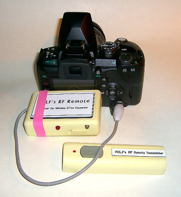 Rolf's RF Remote, updated for use with Olympus cameras.