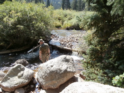 Thomas At Middle St. Vrain Creek
