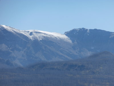 Fresh Snow On Mountain