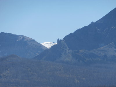 Fresh Snow On Mountain