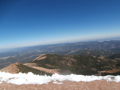 The Drive Up To Pikes Peak