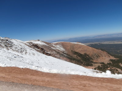 The Drive Up To Pikes Peak