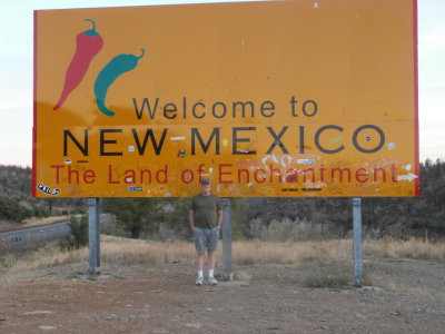 Entering New Mexico Thomas