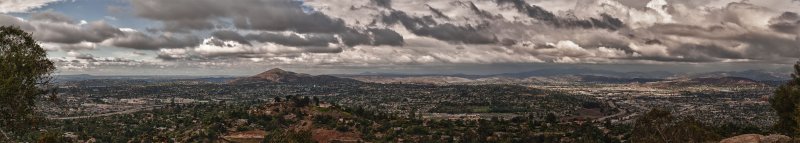 HDR Pano From Mt Helix