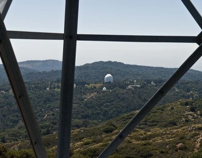 Palomar Observatory About 3 miles Away