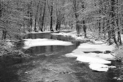 Brandywine Creek in Snow