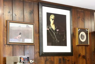 Two Wyeth Images Inside Hank's Diner