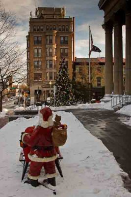 Santa at the Court House