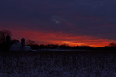 Dillworth Road Farm Sunrise