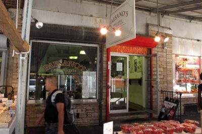 Paesanos is located in the heart of the Italian Markets on 9th Street in South Philly