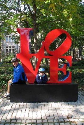 U Penn's LOVE Statue