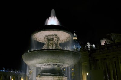 Piazza San Pietro Fountain