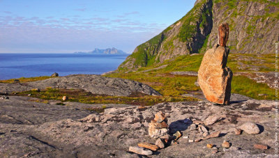 View to the Southermost Lofoten Islands