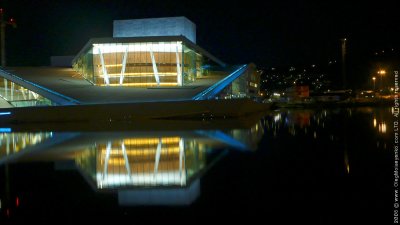 Oslo Opera House at Night