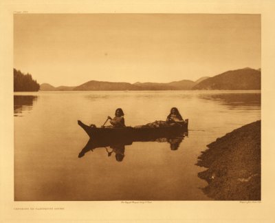 Canoeing on Clayoquot Sound