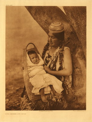 Hupa mother and child
